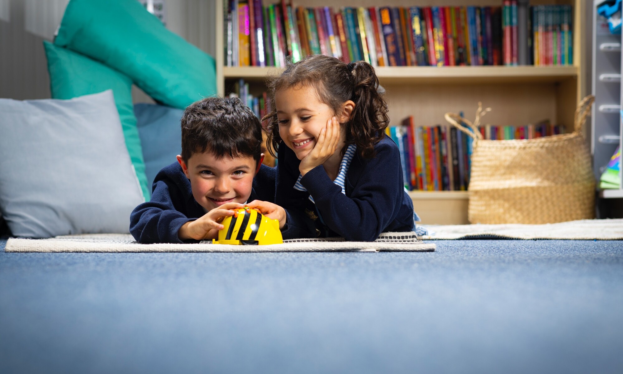 La Fontaine Academy of Pupils in the Classroom